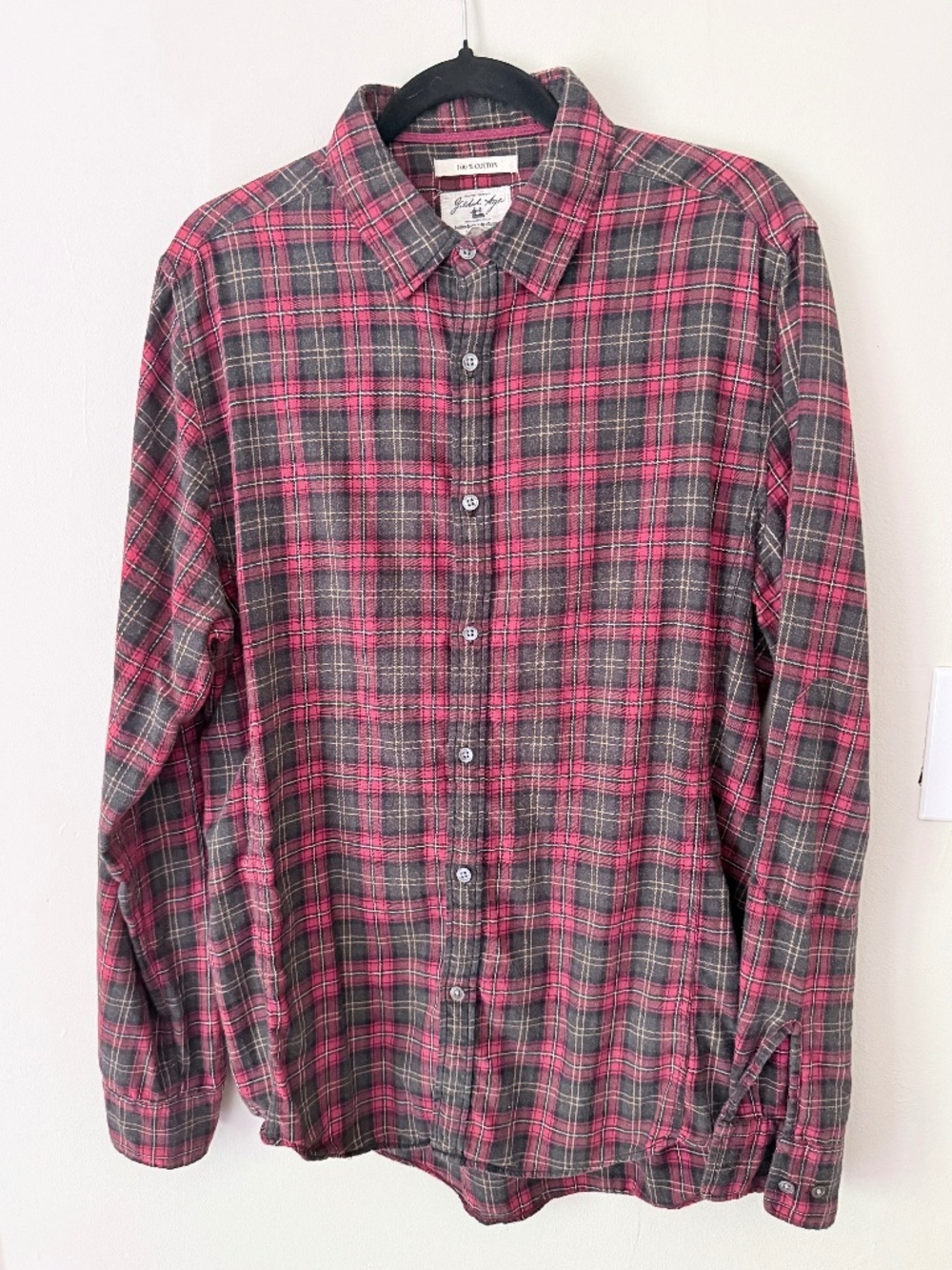 Gilded Age Plaid Button Down Shirt